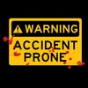 Aluminium accident prone area zone go slow signs