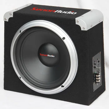 12 inch subwoofer with box and amp