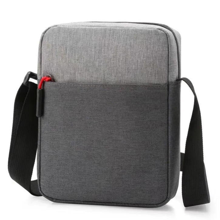 

waterproof blank crossbody bag for men anti theft oxford small travel shoulder bag, Black,gray,blue,pink