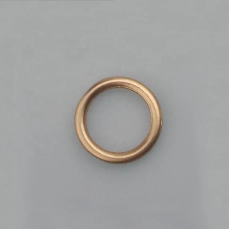 

Brass seamless O Ring Buckle Circle