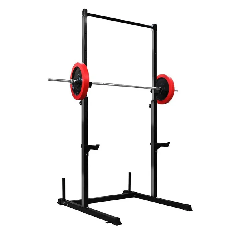 

Smith Machine Strength Gym heavy duty adjustable squat stand rack, Black