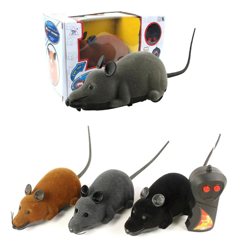 

Remote Control Simulation Mouse Electric Spoof Tricky Animal Model Children's Toys Cat Toys