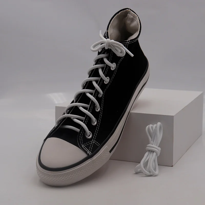 

Weiou Professional Manufacturer Support Custom Length and color Round Waterproof Bootlaces Solid Pure Color Shoelaces, Customized