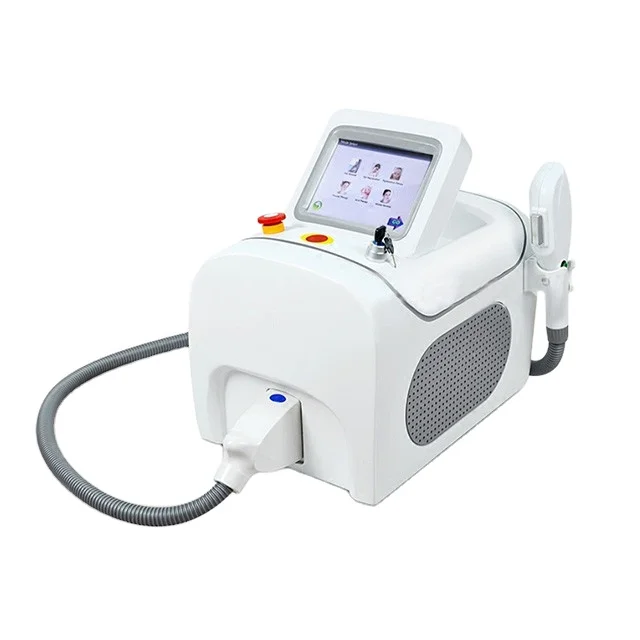 

multifunctional 755 808 1064 diode laser hair removal machine q switch nd yag laser tattoo removal