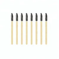 

Private label brush eyelash brush bamboo mascara wand