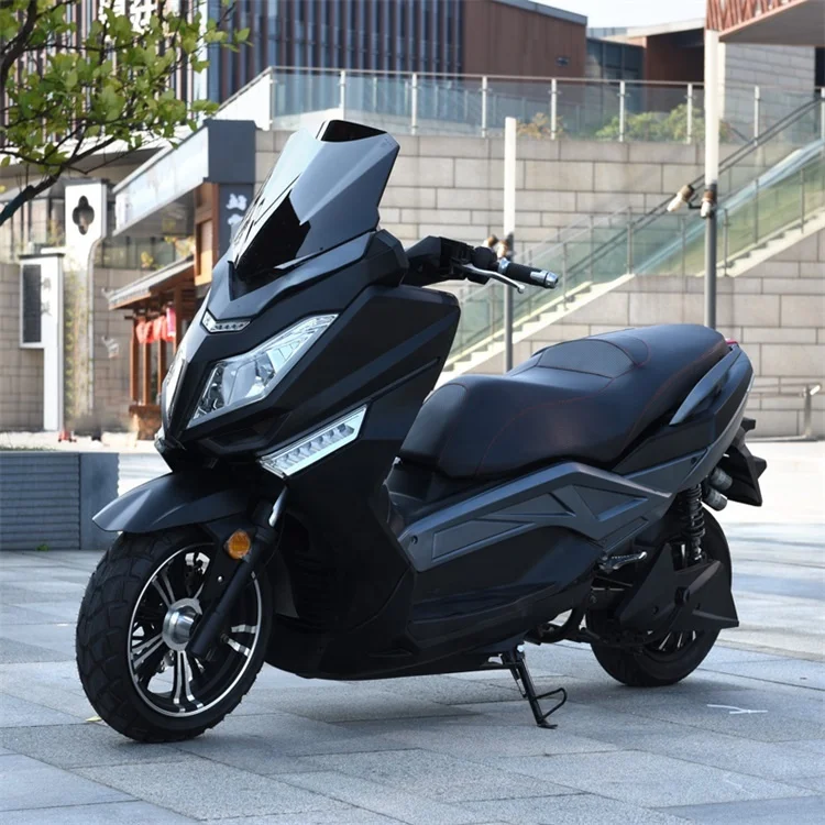 

cheap electric super sport motorcycle adult 72V3000W electric scooter, Black