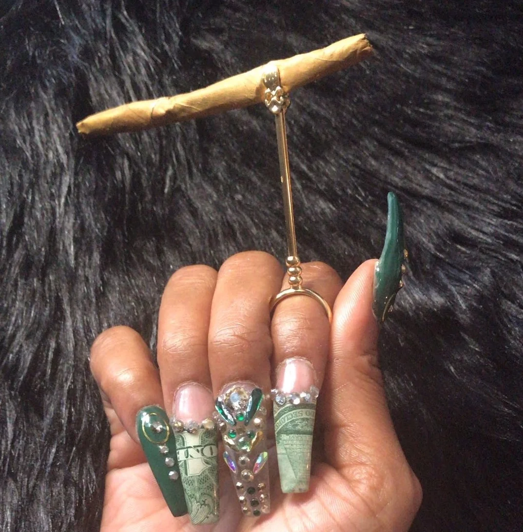 Factory Price Smoke Weed Ring Holder Roach Accessories Clips