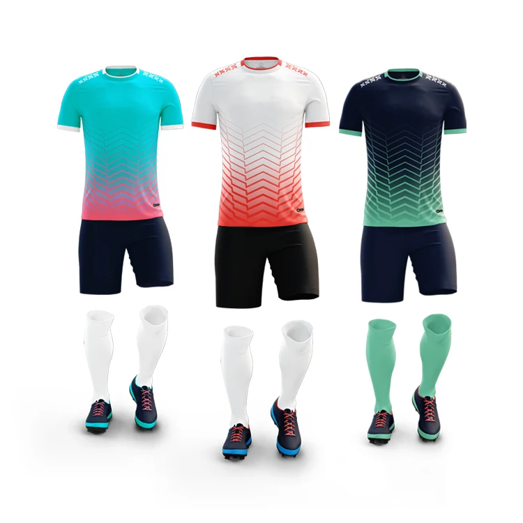 

OEM Factory soccer jersey set in stock