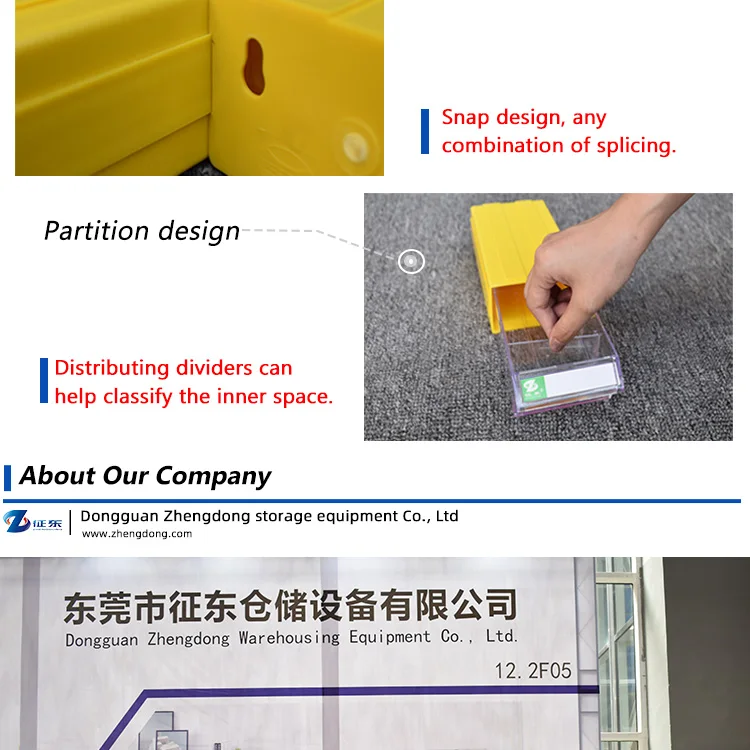 10 Parts storage box (Yellow) 
