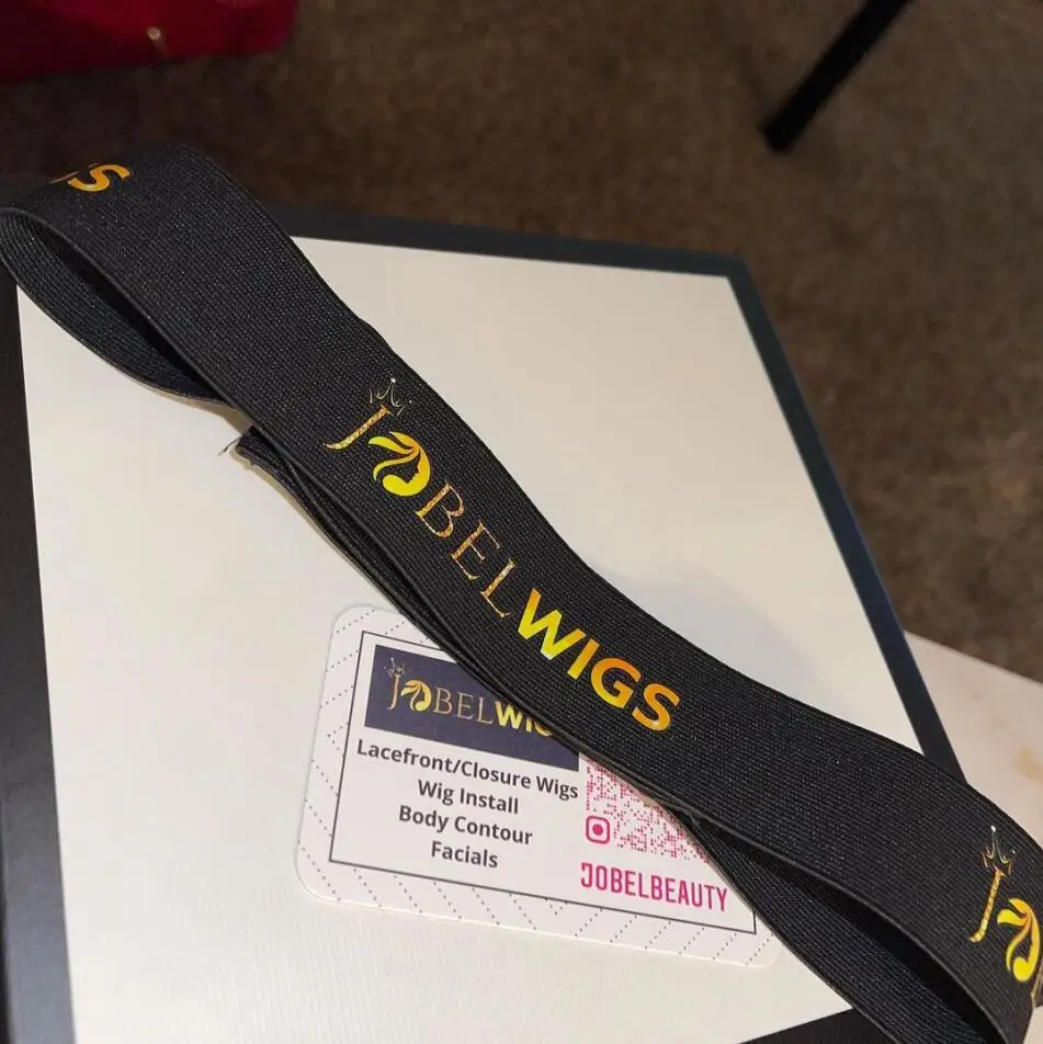 

Edge Slayer Elastic Band Adjustable Magic Tape Edge Laying Scarf Edge Wraps For Hair Frontals Wigs Headband, Black,white