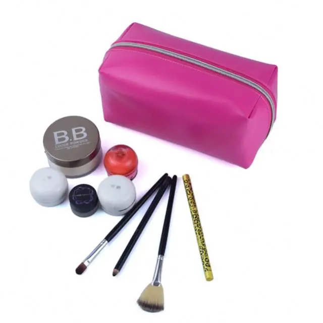 

Bag Bridesmaid Gift Travel Wash Make Up Essential Oil Wedding Favor Bags Zipper Prensa Tasche Waterproof Pouch, Customized color