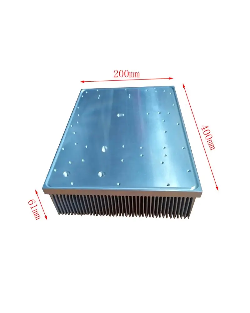 
China power aluminum heat sink is used for the inverter 500(W)*80(H)*400(L)mm 