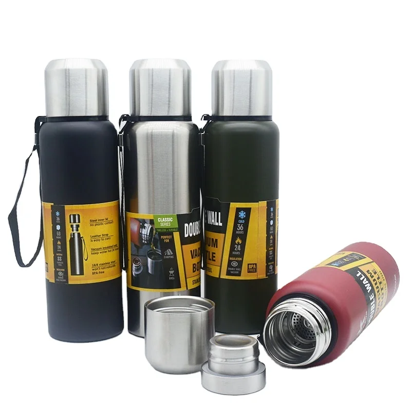

Large Russia Mug Stainless Steel 304 Vacuum Flask Water Bottles