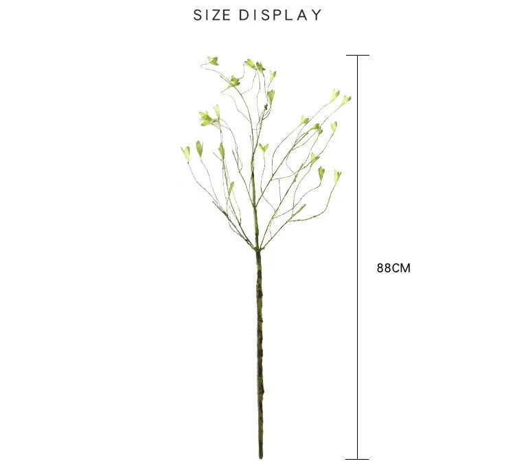 2021 Hot Sale Decorative Tree Branches Color Spring Willow Branch Green
