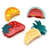 Factory Wholesale Customized Hair Modern Style Accessories Clips With Unique Pineapple Shape Hair Claws For Girls/ Women