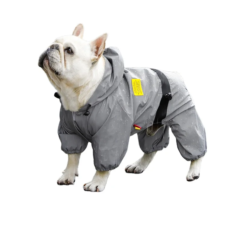 

Dog Raincoat Four legged Waterproof Poncho Pet Rainy Clothes Dog reflective clothing, Picture