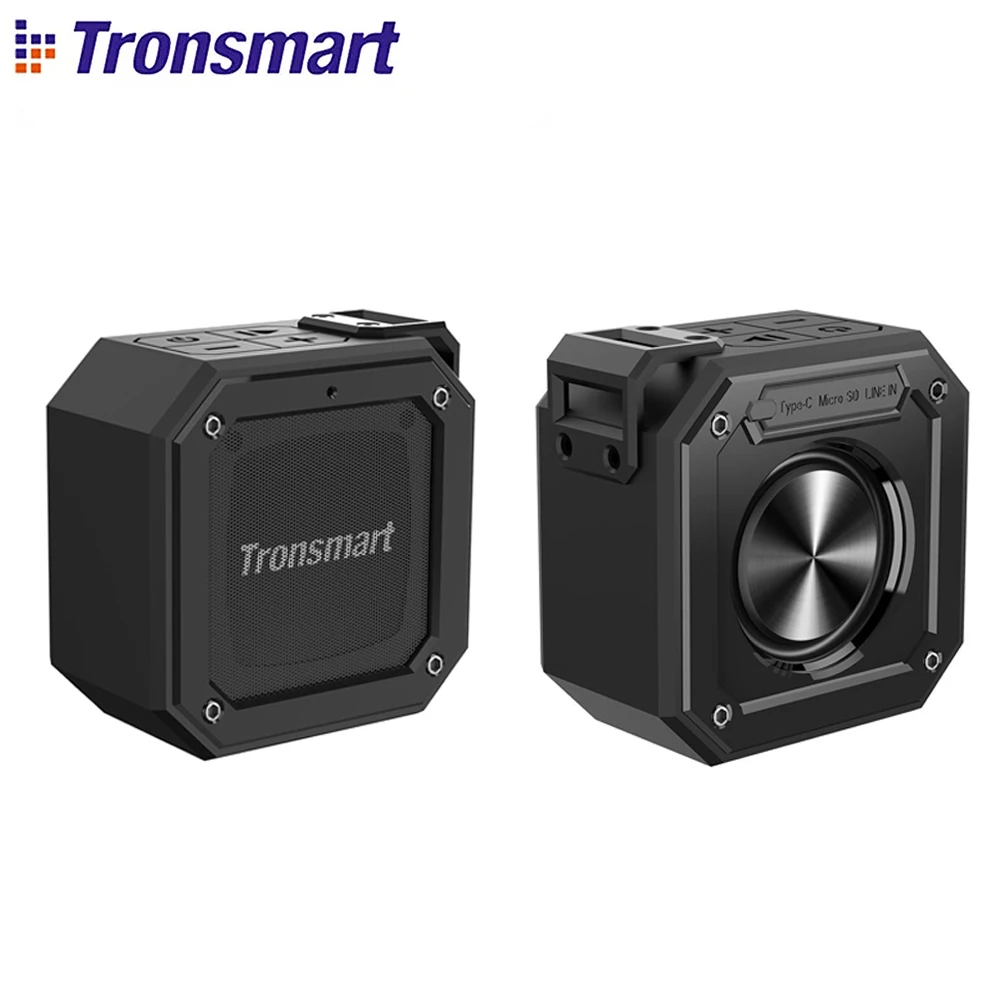 

2021 Tronsmart Element Groove Portable BT Speaker with IPX7 Waterproof, Superior Bass, 24-Hour Playtime
