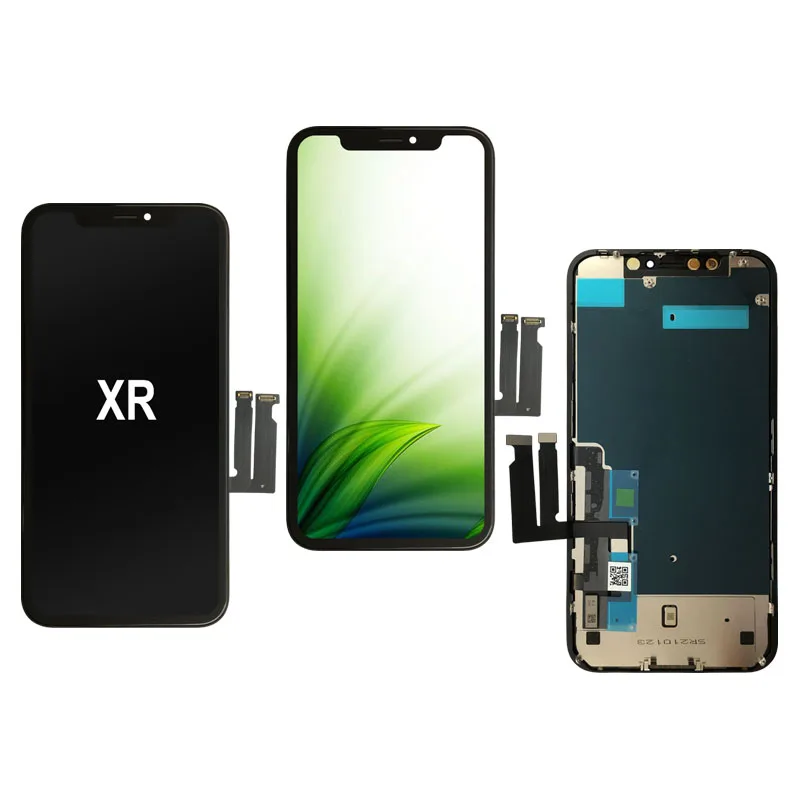 

XR screen lcd display for iphone xr,factory price screen replacement with digitizer LCD display for iphone xr, Black/white