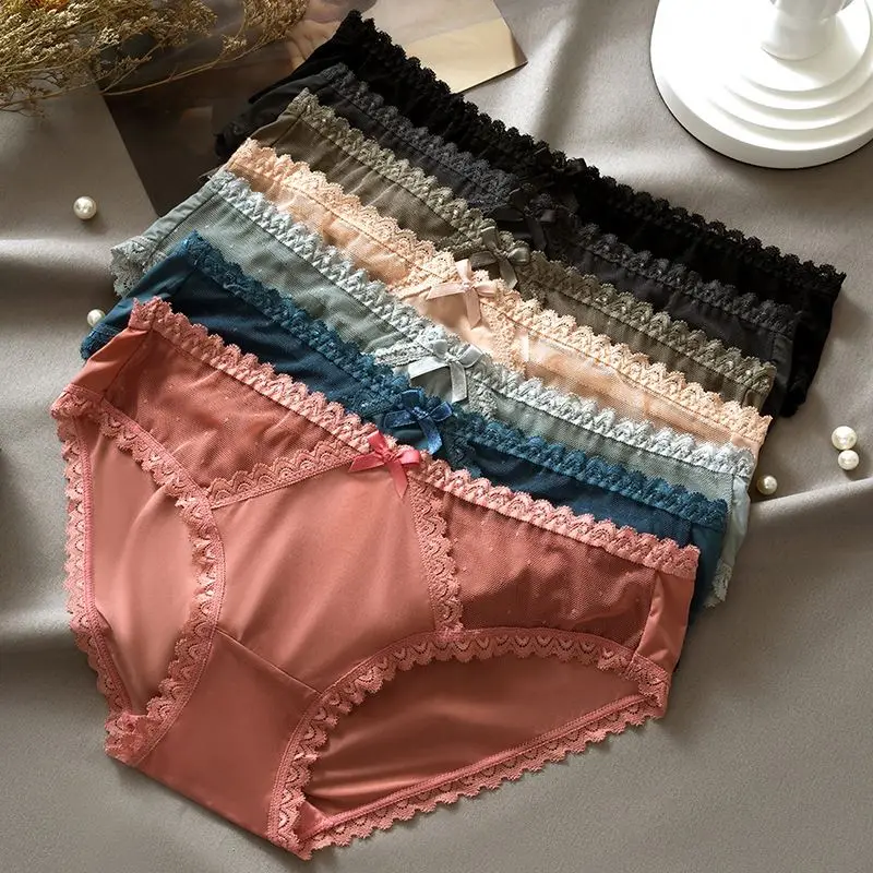 

Women Soft Underpants Seamless Lingerie Briefs Women Underwear Panties