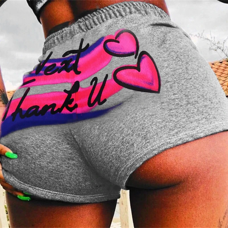 

2022 Summer Bike Shorts100% Cotton Candy Snack Underwear Women Casual Shorts