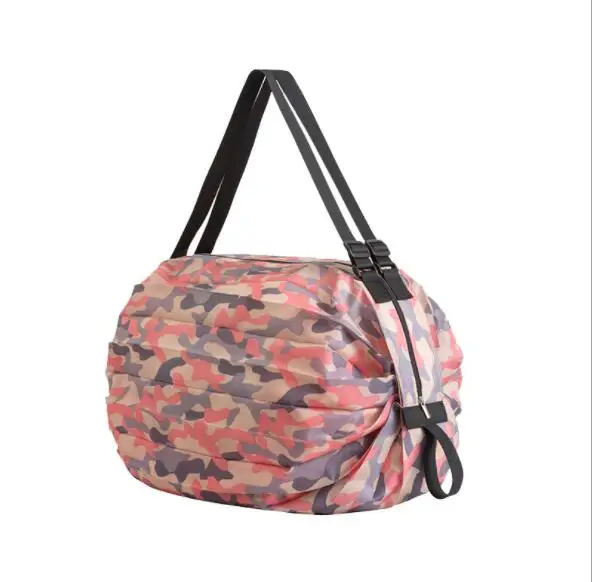 

Foldable Cloth Bag Portable Large Capacity Flower Hand Shopping Vegetable Bag Supermarket Tote Bag