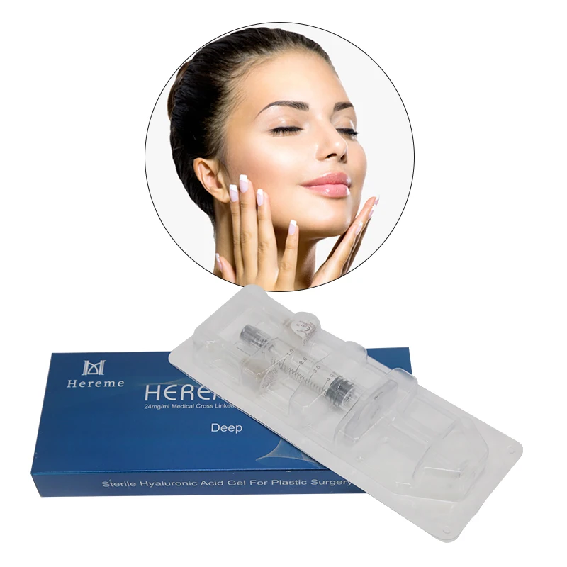 

cross-linked anti-wrinkle deep 2ml dermal facial injectable filler injection for nose