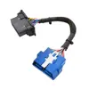 Custom molded obdii connector obd2 male to female cable for diagnostic tools