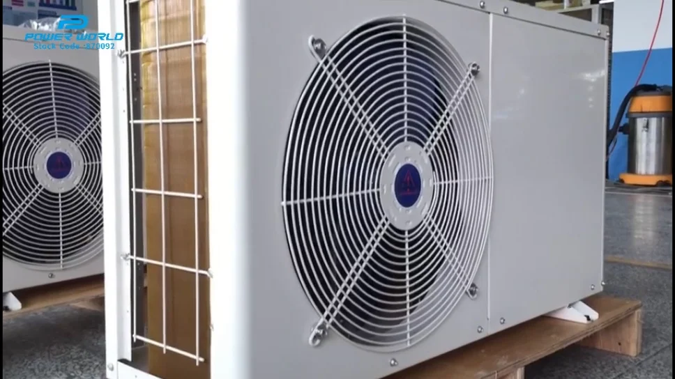 Stock Selling R32 R410a Smart Wifi Swim Pool Water Heat Pump Swimming