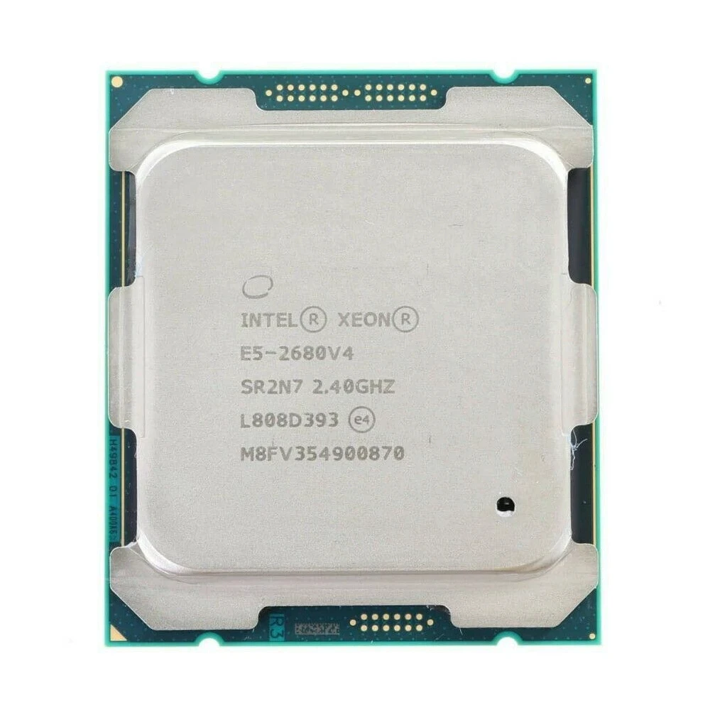 

XEON E5 2680 V4 CPU PROCESSOR 14 CORE 2.40GHZ 35MB L3 CACHE 120W SR2N7