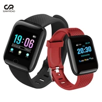 

smart watch heart rate blood pressure monitor id116 sport wrist fitness 116 plus smartwatch