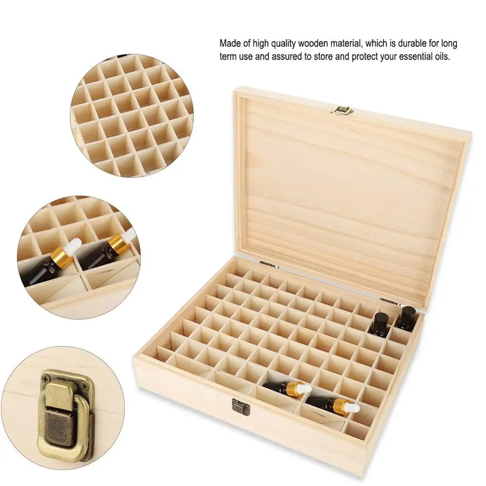 
Eco Luxury Essential Oil Wooden Gift Box 
