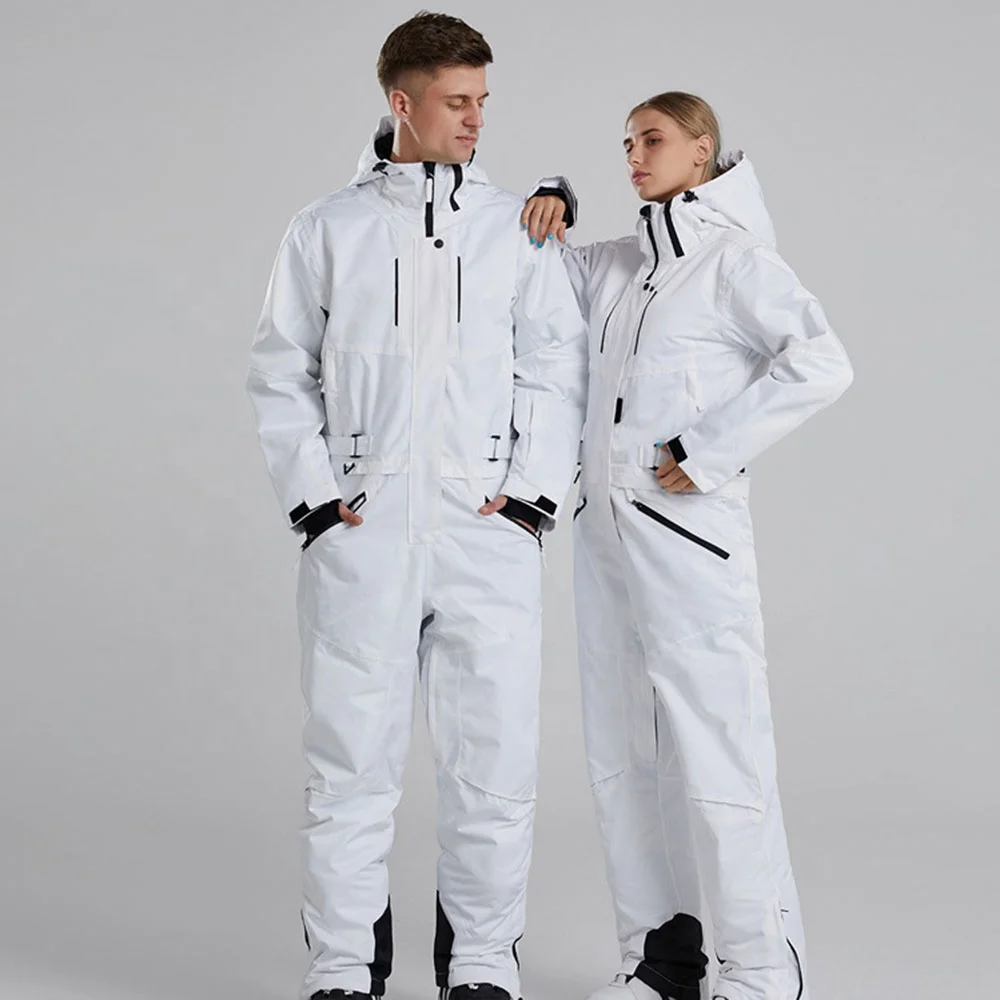 

Custom Seamtaped Waterproof Breathable Men Women One piece Ski Suit Unisex One Piece Snowboard Suit Mens Snowboard Snow Suit, Various colors