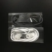 

Insert earphones wired for samsung Galaxy S8 S7 S6 wholesale white and black stereo earbuds