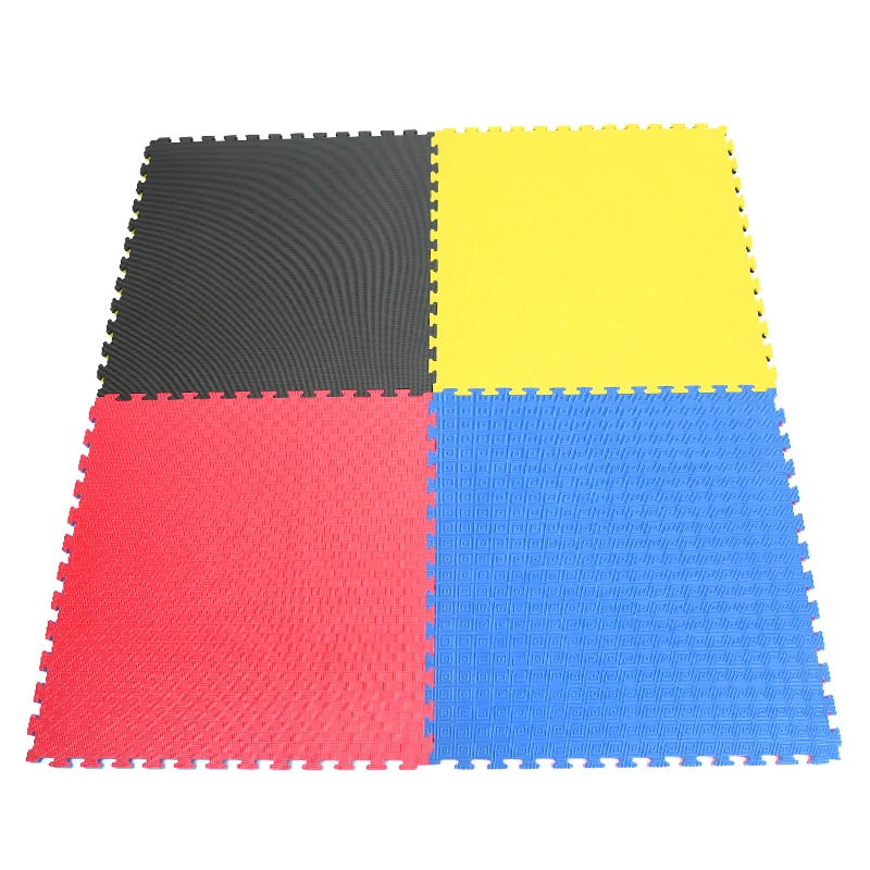 

Cheap 100*100Cm Interlocking Puzzle Soft Rubber Material Gym Floor Sport Exercise Judo Tatami Eva Foam Mat, Customized color