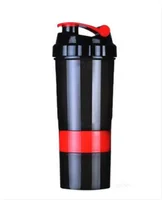 

17oz protein shaker gym shaking tumbler nontoxic plastic shake durable cups custom logo 500ml shaker cup sports bottle