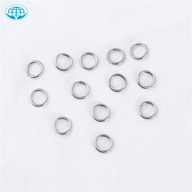 

Wholesale DIY Jewelry accessories stainless steel closed jump rings split ring jewelry fitting components