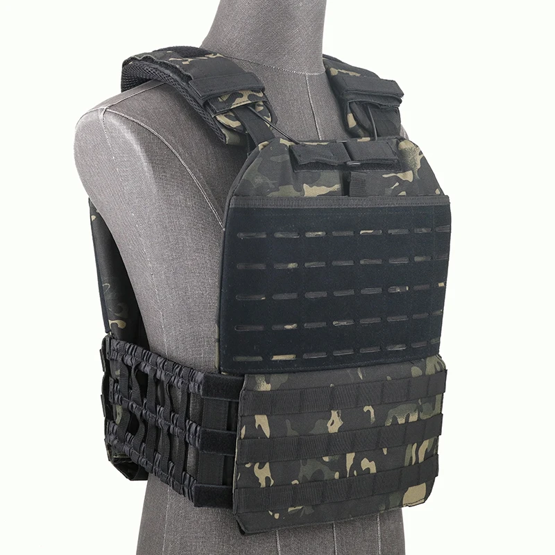 

Adjustable weight plate carrier vest for fitness crossfit training running, Customized color