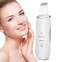 

Portable skin rejuvenation electric facial ultrasonic peeling machine cleaner face skin scrubber for home use
