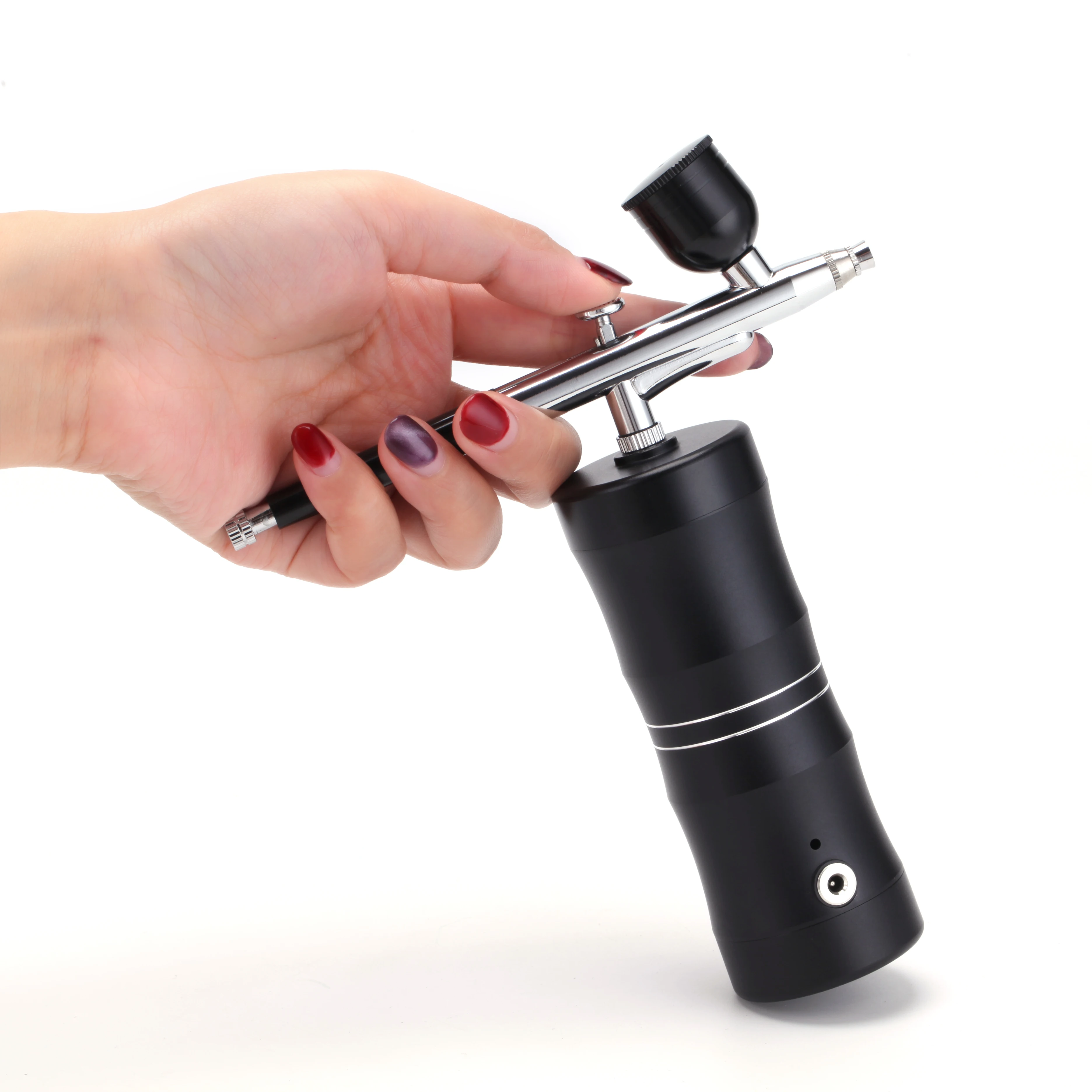 

Portable Oxygen Facial Machine Micro nano Moisturizing Sprayer Art Beauty Painting Cosmetic Mini Compressor Cordless Airbrush