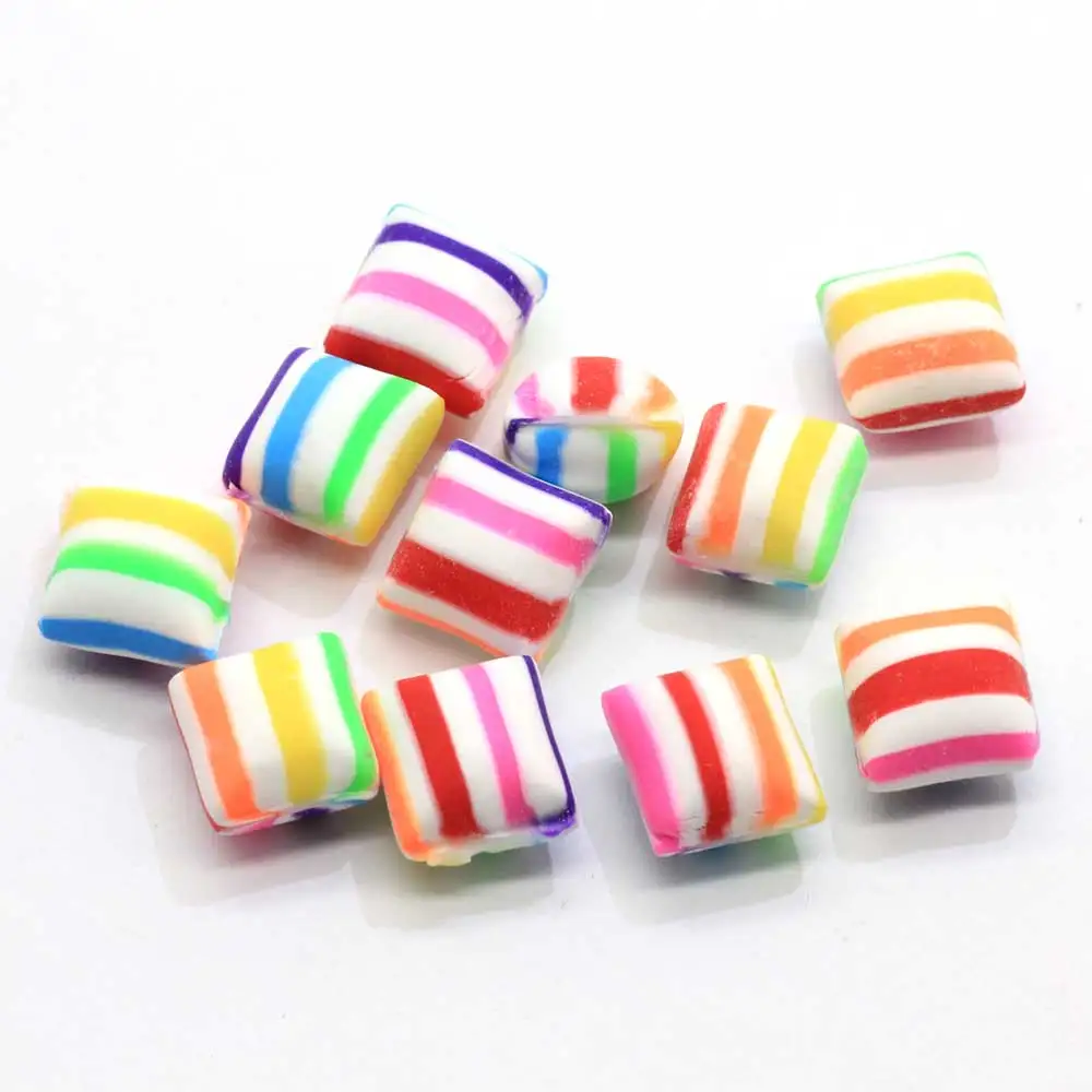 

Kawaii 3D Polymer Clay Candy Sugar Sweet Charm DIY Resin Cabochons Crafts Making Phone Deco Scrapbooking DIY Accessories