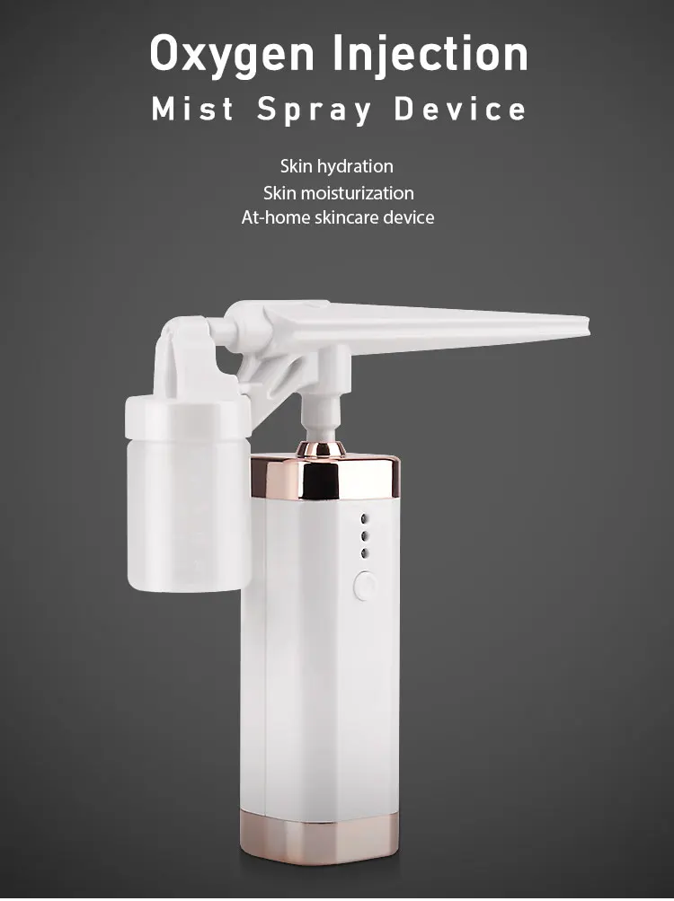 2020 Handheld Oxygen Jet Injection Gun / Mini Nano Face Mist Sprayer