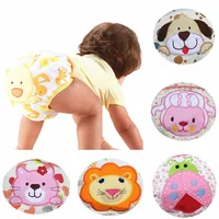 

Cotton cute baby toweling diaper pants elastic band candy cloth reusable pocket diapers