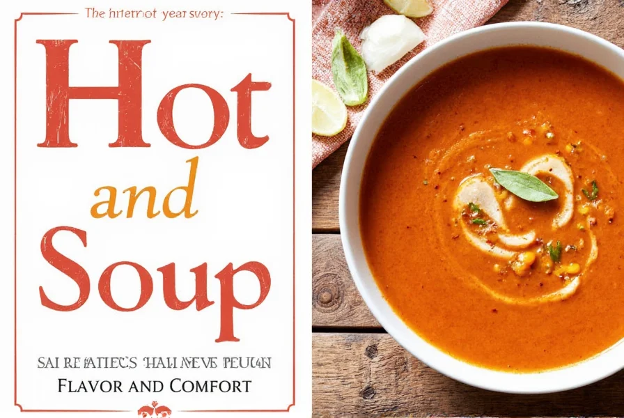 hot and soup soup a spicy journey through flavor and comfort