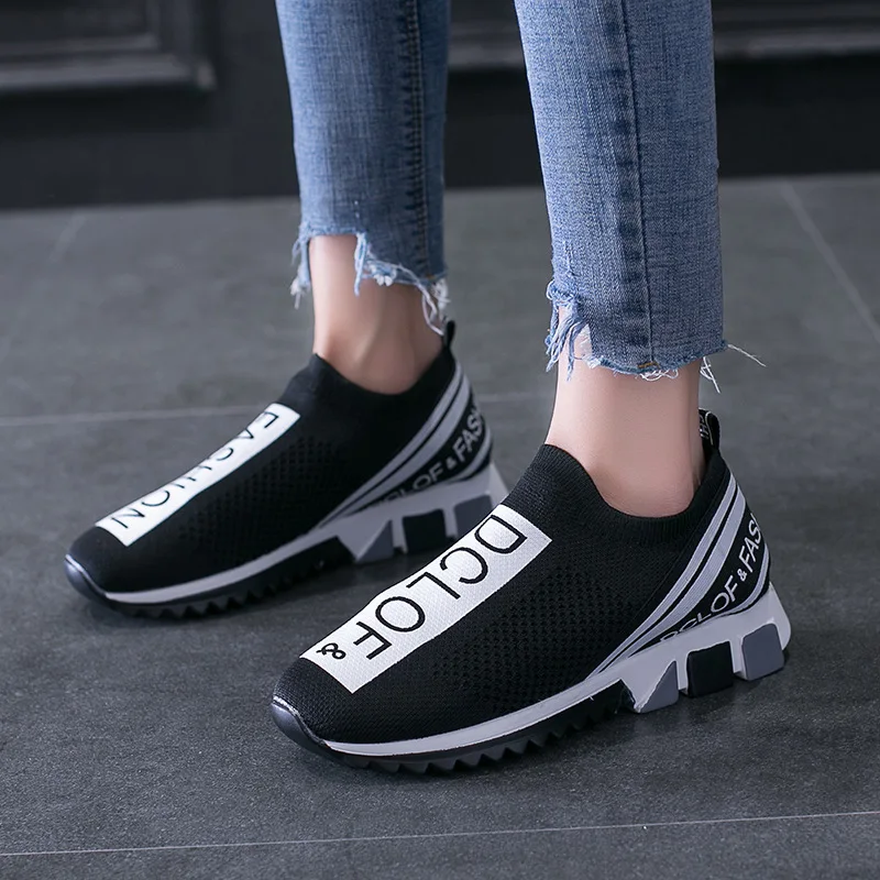 

Spring Summer Big Size Casual Fashion Chunky Lady's Custom Sneakers