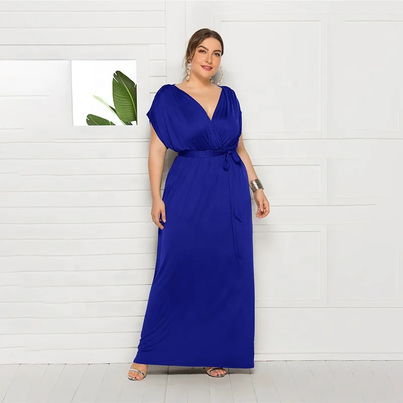 

high quality Casual Long Dress Women Clothes Plus Size M- 4XL,Summer Dresses Womens Clothes Plus Size, White, wine red, green, black, royal blue, dark blue, burgundy