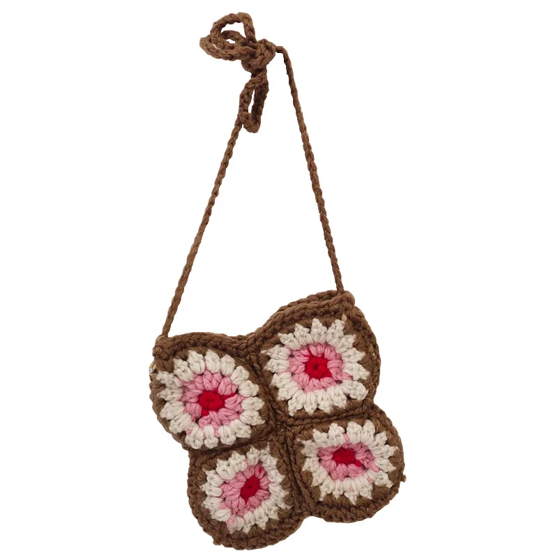 

Twinkle Custom Shoulder Girls Crossbody Knitted Small Bag