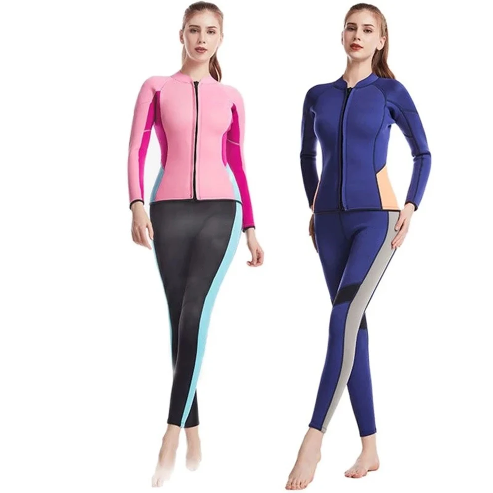 

FunFishing Free Diving Wetsuit 3mm Neoprene Full Suit Blind Stitching Jumpsuit with Super-stretch Armpit Wet Suits