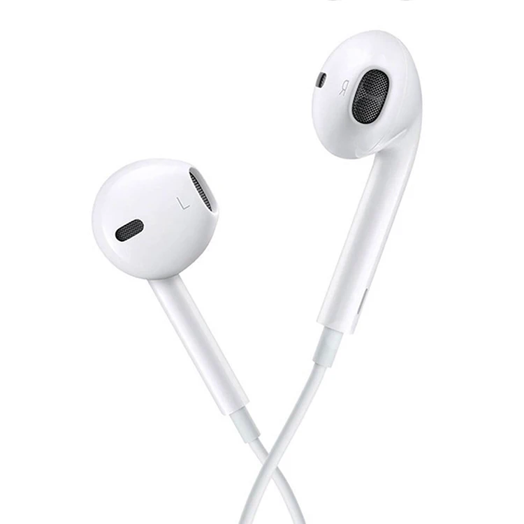 

3.5mm Earphone Wired Music Audio BT 5.0 Earphone Earbuds 3.5mm Wired Earphones For Iphone Android Smart Phones, White
