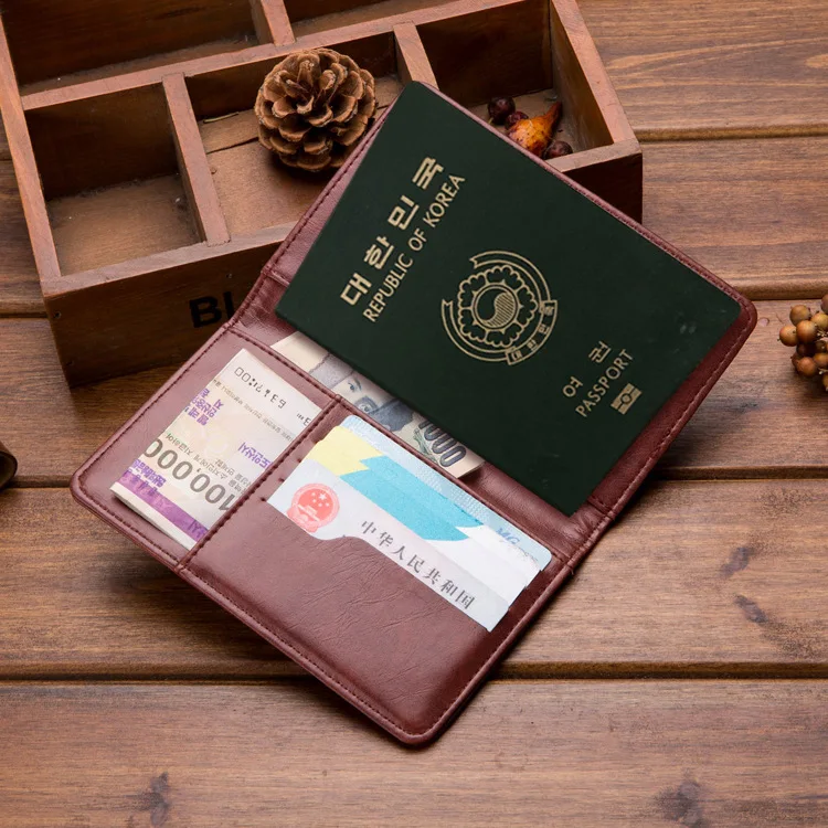 passport leather holder