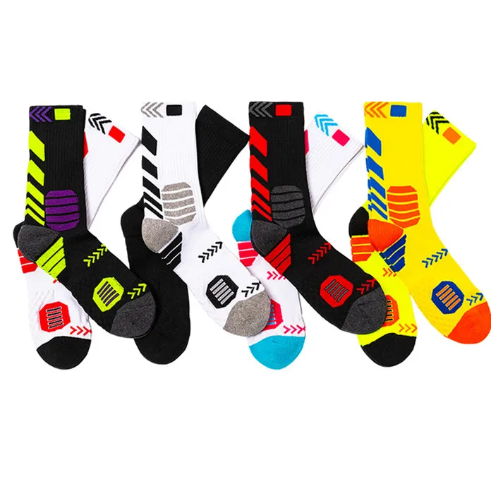 

SHANXIN wholesale custom design Cycle Athletic Custom Logo Elite Long Basketball Cycling Socks